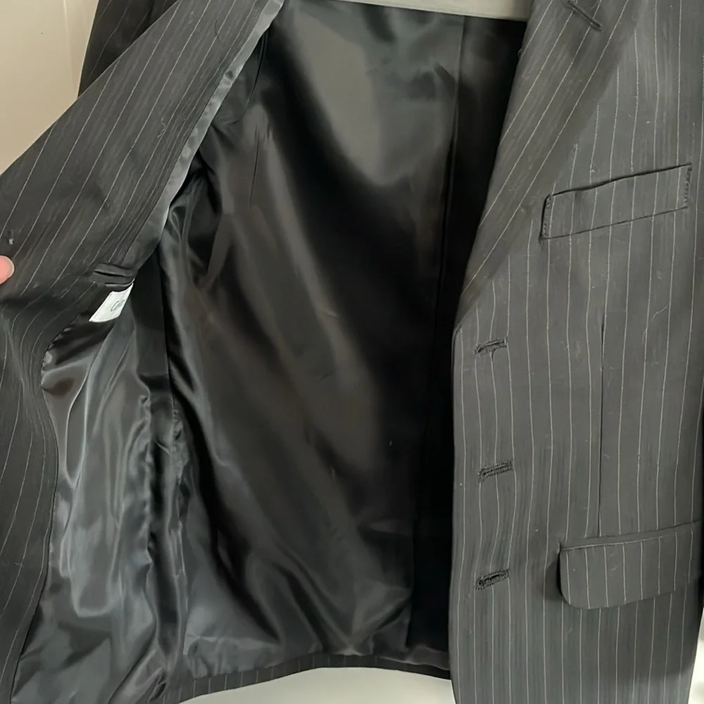 Calvin Klein Pinstripe Blazer Size 8
